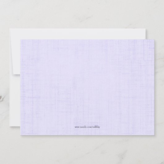 ブラック&レッドコルセットランジェリーブライダルシャワー招待状 招待状 (裏面)