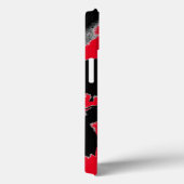 ブラック&レッドスカル Case-Mate iPhoneケース (裏面 / 右)