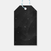 ブラック&レッドピザギフトラベル ギフトタグ (裏面)