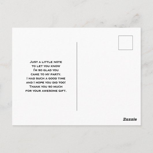 ブラック&レッド日本のコイフィッシュ芸術的ありがとう ポストカード (裏面)