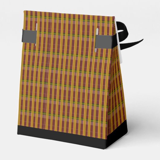 ブラック、レッド、イエローグリーンすべての目的のギフトボックス フェイバーボックス (裏面サイド)