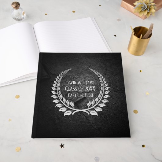 ブラック・ロックでのシルバー卒業ローレル ゲストブック (正面見開き)