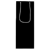 ブラック ワインギフトバッグ (正面)