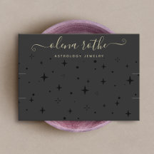 ブラック〔占星術の〕十二宮図シアルスターネックレスブレスレット