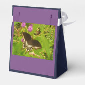 ブラック（昆虫）オオカバマダラ、モナークギフト フェイバーボックス (裏面サイド)