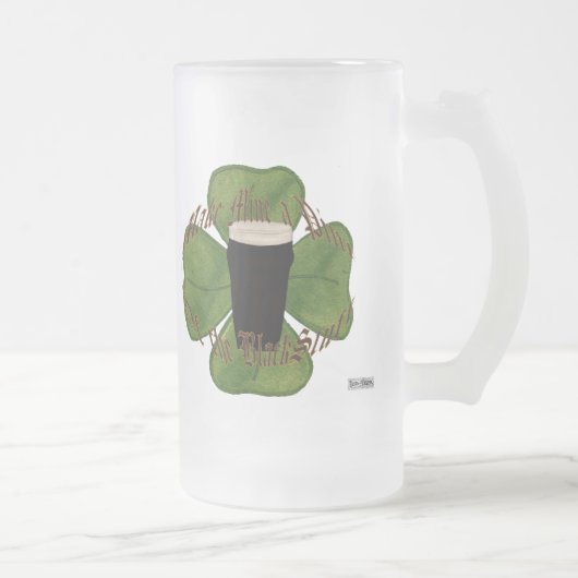 ブラック・物 フロストグラスビールジョッキ (右)