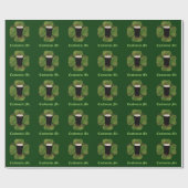 ブラック・物 ラッピングペーパー (フラット)