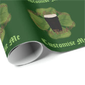 ブラック・物 ラッピングペーパー (ロールコーナー)