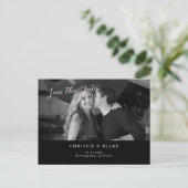 ブラック&赤面B/W写真ポストカードの保存 ポストカード (スタンド正面)