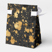 ブラック&金ゴールドお願いボックス フェイバーボックス (裏面サイド)