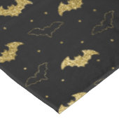 ブラック&金ゴールドこうもりハロウィンテーブルクロス テーブルクロス (アングル)