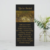 ブラック&金ゴールドの招待状 (スタンド正面)