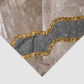 ブラック&金ゴールドアゲートゲードグリッター 薄葉紙 (詳細)