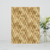 ブラック&金ゴールドアールデコスクラップブック紙シート (スタンド正面)