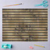 ブラック&金ゴールドサーカスシリーズデザイン10 薄葉紙 (クラフト)