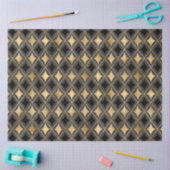 ブラック&金ゴールドサーカスシリーズデザイン15 薄葉紙 (クラフト)