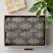 ブラック&金ゴールドサーカスシリーズデザイン18 薄葉紙 (ギフト)