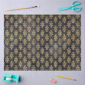 ブラック&金ゴールドサーカスシリーズデザイン18 薄葉紙 (クラフト)