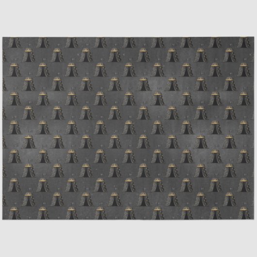 ブラック&金ゴールドサーカスシリーズデザイン1 薄葉紙 (正面)