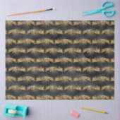 ブラック&金ゴールドサーカスシリーズデザイン3 薄葉紙 (クラフト)