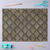 ブラック&金ゴールドサーカスシリーズデザイン5 薄葉紙 (クラフト)