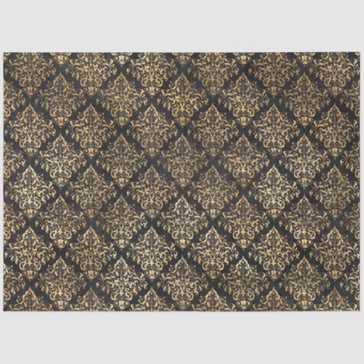 ブラック&金ゴールドサーカスシリーズデザイン5 薄葉紙 (正面)