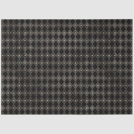 ブラック&金ゴールドサーカスシリーズデザイン8 薄葉紙 (正面)