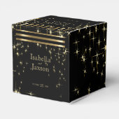 ブラック&金ゴールドスターライト付きバー フェイバーボックス (裏面サイド)