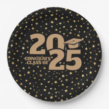 ブラック&金ゴールドスター2025卒業