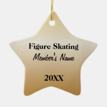 ブラック&金ゴールドスポーツチームのオーナメントまたは賞