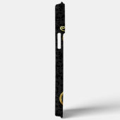 ブラック&金ゴールドダマスク Case-Mate iPhoneケース (裏面 / 右)