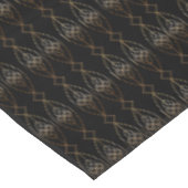 ブラック&金ゴールドデコ テーブルクロス (アングル)