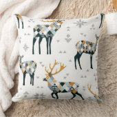 ブラック&金ゴールドトナディアラージホリデイ装飾用クッション クッション (ブランケット)