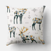 ブラック&金ゴールドトナディアラージホリデイ装飾用クッション クッション (裏面)