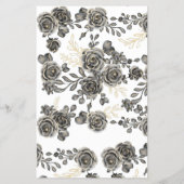 ブラック&金ゴールドバラシャワーゲームカード チラシ (裏面)