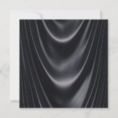 ブラック&金ゴールドバースデーパーティーハリウッドグラマー 招待状 (裏面)