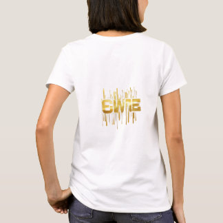 ブラック&金ゴールドフュージョン Tシャツ