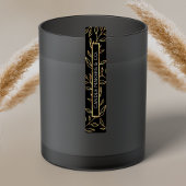 ブラック&金ゴールドフローラ薄箱シール製品ラベル ラベル