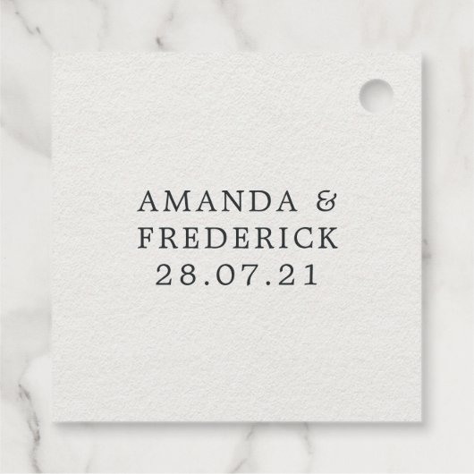 ブラック&金ゴールドポーションボトルモノグラム フェイバータグ (裏面)