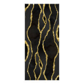 ブラック&金ゴールドマーブルゲート美しいサロン価格表 ラックカード (裏面)