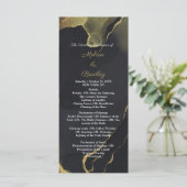 ブラック&金ゴールドマーブルプログラム プログラム (スタンド正面)