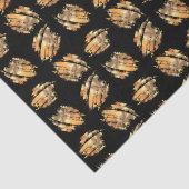 ブラック&金ゴールドモダングラム 薄葉紙 (詳細)