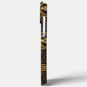 ブラック&金ゴールドラグジュアリーiPhone 13 Pro Maxケース Case-Mate iPhoneケース (裏面 / 左)