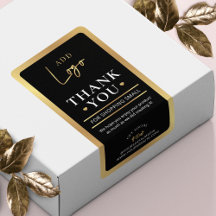 ブラック&金ゴールドロゴのご注文ありがとうございます