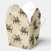 ブラック&金ゴールドヴィンテージドラゴン フェイバーボックス (オープン)