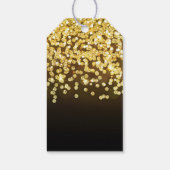 ブラック&金ゴールド結婚ダイヤモンド ギフトタグ (裏面)