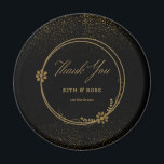 ブラック&金ゴールド結婚式の引き出物マグネット マグネット<br><div class="desc">ブラック&金ゴールド結婚式の引き出物マグネット</div>