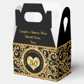 ブラック&金ゴールド50周年記念お願いボックス フェイバーボックス (オープン)