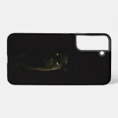 ブラック 4 Luxe Galaxy S22 Plus ブラックパンサー Samsung Galaxyケース (裏面横)