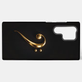 ブラック 4 Luxe Galaxy S22 Ultra ゴールドベースクレフ Samsung Galaxyケース (裏面横)